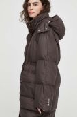 Куртка Samsoe Samsoe жіноча колір коричневий зимова (3656887)