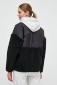 Куртка Puma жіноча колір чорний перехідна oversize