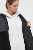 Куртка Puma жіноча колір чорний перехідна oversize