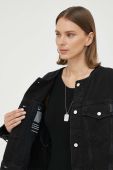 Джинсова куртка Marc O'Polo DENIM жіноча колір чорний перехідна oversize
