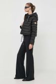 Пухова куртка Twinset жіноча колір чорний зимова oversize