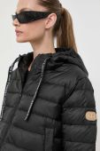 Пухова куртка Twinset жіноча колір чорний зимова oversize