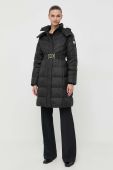 Пухова куртка Twinset жіноча колір чорний перехідна (3473934)