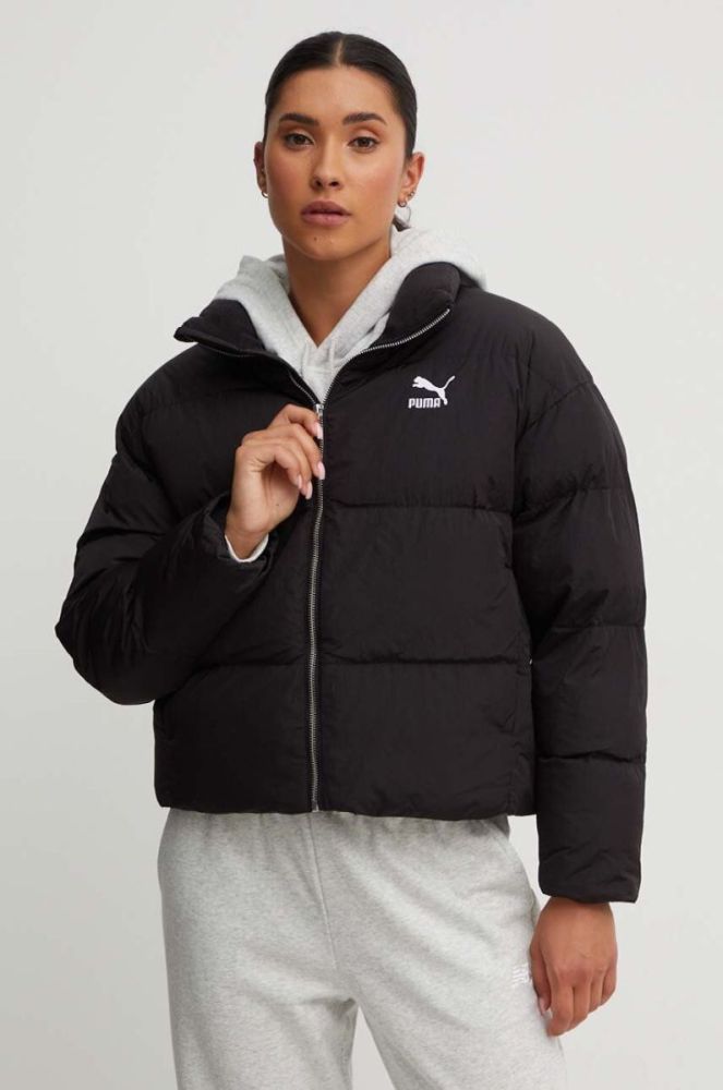 Куртка Puma жіноча колір чорний зимова (3678753) фото 4