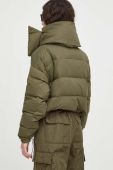 Куртка Herskind жіноча колір зелений зимова oversize