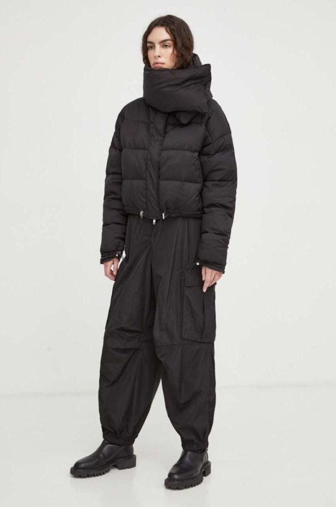 Куртка Herskind жіноча колір чорний зимова oversize фото 2