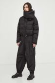Куртка Herskind жіноча колір чорний зимова oversize
