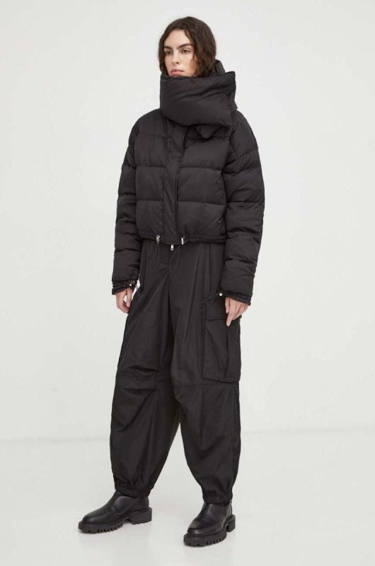 Куртка Herskind жіноча колір чорний зимова oversize фото 2