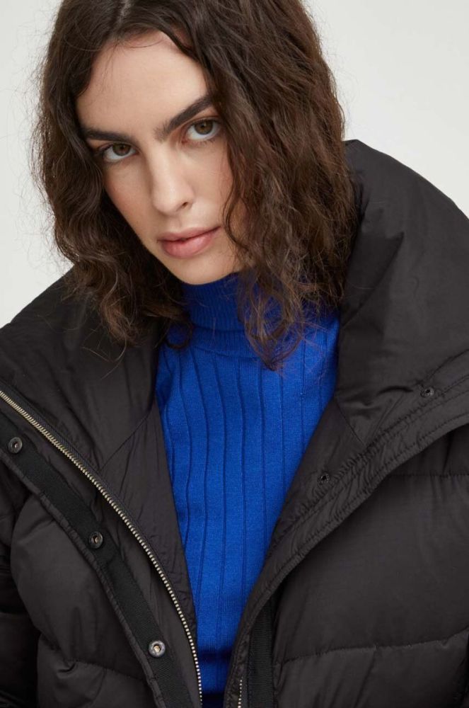 Куртка Herskind жіноча колір чорний зимова oversize фото 5