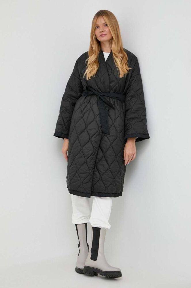 Куртка Weekend Max Mara жіноча колір зелений перехідна oversize фото 3