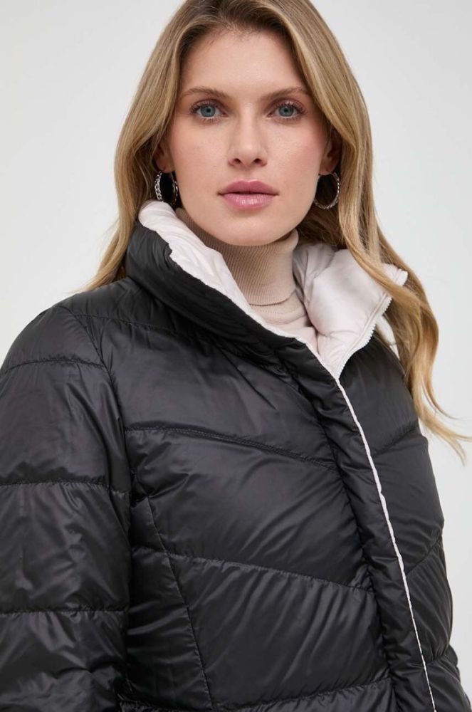 Двостороння пухова куртка Weekend Max Mara жіноча колір бежевий зимова фото 6
