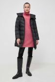 Пухова куртка Weekend Max Mara жіноча колір чорний зимова