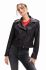 Куртка Desigual жіноча колір чорний перехідна (3477413)