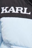 Двостороння куртка Karl Kani жіноча зимова колір блакитний