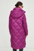 Пухова куртка Marc O'Polo жіноча колір фіолетовий перехідна