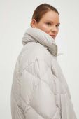 Пухова куртка Marc O'Polo жіноча колір бежевий зимова oversize (3609695)