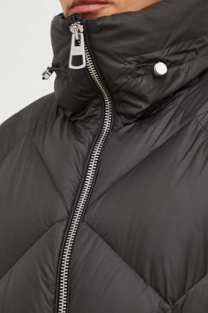 Пухова куртка Marc O'Polo жіноча колір чорний зимова oversize (3609699) фото 6
