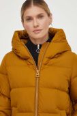 Пухова куртка Marc O'Polo жіноча колір коричневий зимова oversize