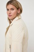 Куртка Guess жіноча колір бежевий перехідна (3571349)
