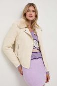 Куртка Guess жіноча колір бежевий перехідна (3571349)