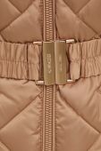 Пухова куртка Guess жіноча колір бежевий зимова (3504022)