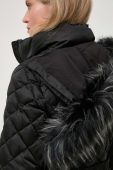 Пухова куртка Guess жіноча колір чорний зимова (3571364)