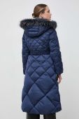 Пухова куртка Guess жіноча колір синій зимова (3656915)