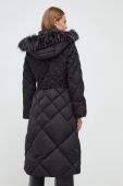 Пухова куртка Guess жіноча колір чорний зимова (3656899)