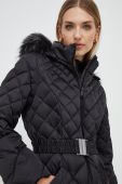 Пухова куртка Guess жіноча колір чорний зимова (3656899)