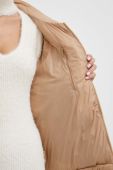 Куртка Guess жіноча колір бежевий зимова oversize (3609719)