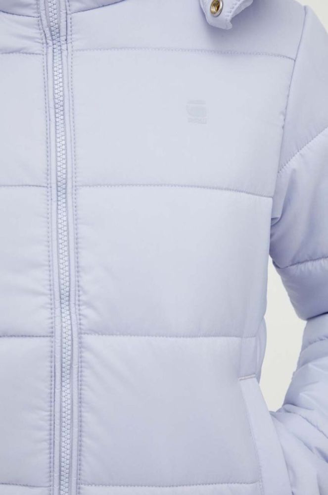 Куртка G-Star Raw жіноча зимова колір блакитний (3533414) фото 5