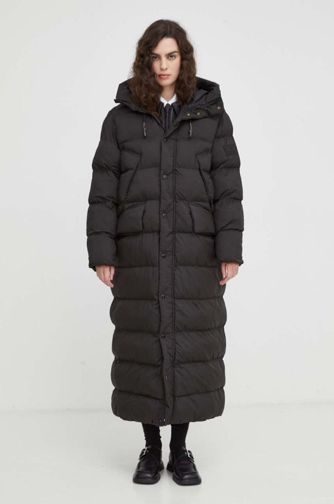 Куртка G-Star Raw жіноча колір чорний зимова (3657445)