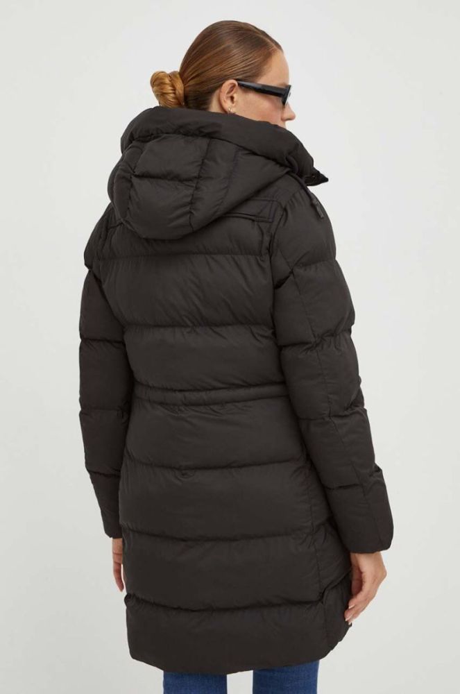 Куртка G-Star Raw жіноча колір чорний зимова (3609729) фото 3