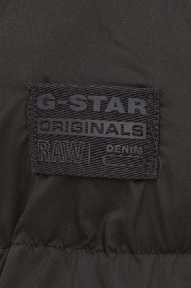 Куртка G-Star Raw жіноча колір чорний зимова (3609729) фото 5