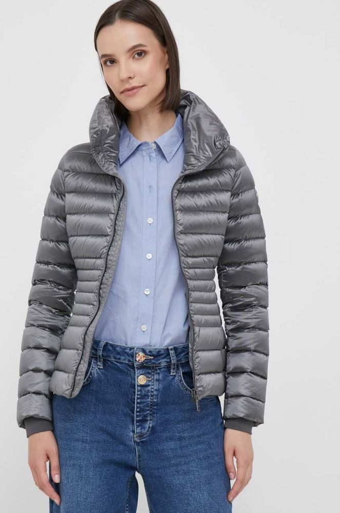 Пухова куртка Colmar жіноча колір сірий зимова (3429519)