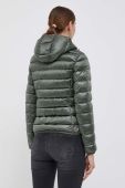 Пухова куртка Colmar жіноча колір зелений зимова (3429537)