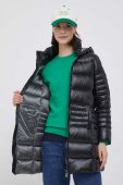 Пухова куртка Colmar жіноча колір чорний перехідна (3434227)