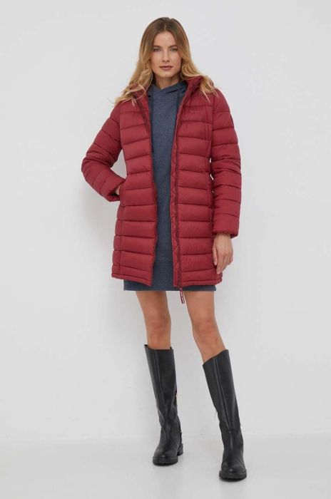 Куртка Pepe Jeans жіноча колір бордовий перехідна (3523561)