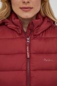 Куртка Pepe Jeans жіноча колір бордовий перехідна (3523561)