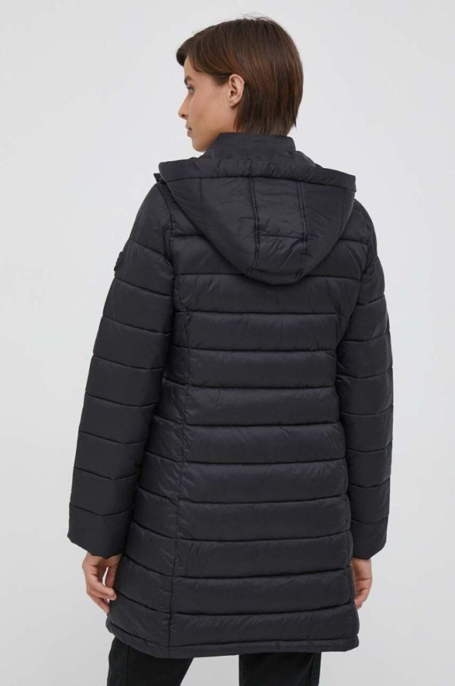 Куртка Pepe Jeans Maddie жіноча колір чорний зимова фото 3