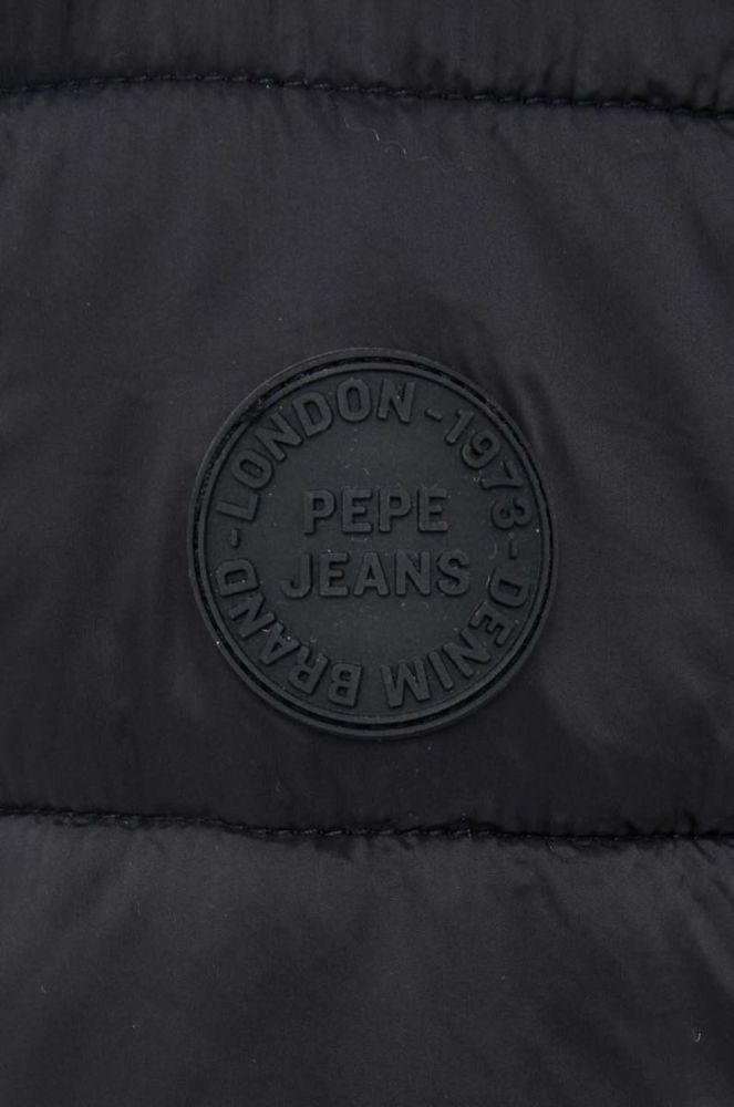 Куртка Pepe Jeans Maddie жіноча колір чорний зимова фото 5