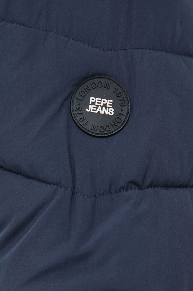 Куртка Pepe Jeans жіноча колір синій зимова (3641332) фото 6