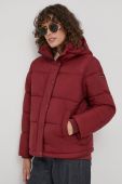 Куртка Pepe Jeans жіноча колір бордовий зимова (3638447)