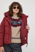 Куртка Pepe Jeans жіноча колір бордовий зимова (3638447)