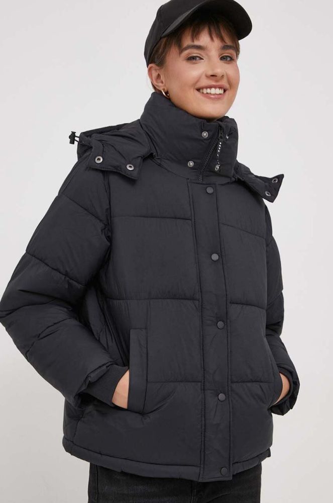 Куртка Pepe Jeans жіноча колір чорний зимова (3634770)