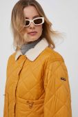 Куртка Pepe Jeans Nico жіноча колір жовтий перехідна oversize