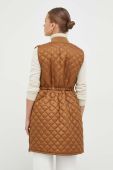 Безрукавка Max Mara Leisure жіночий колір коричневий перехідний