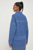 Джемпер Moschino Jeans жіночий теплий колір блакитний