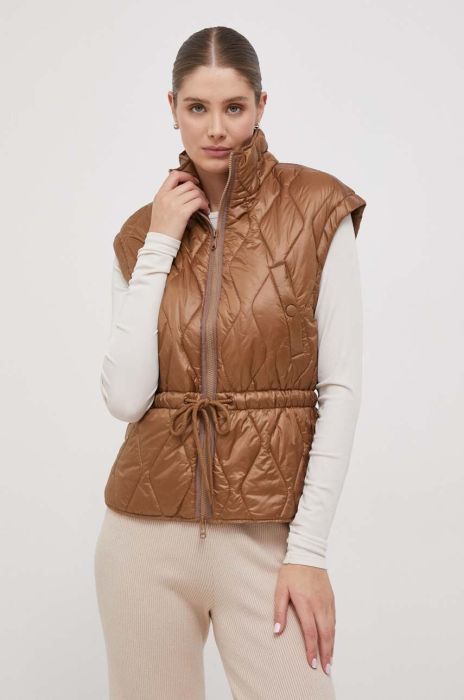 Безрукавка Deha жіночий колір коричневий перехідний