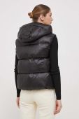 Пухова безрукавка Deha жіночий колір чорний зимовий